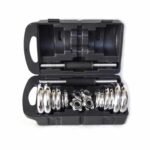 Men's Fitness Home Adjustable Pure Iron Electroplating Dumbbell - Image 3