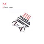 Body Workout Trainer Bar with Resistance Bands Rubber Buckles - Image 8