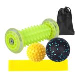 Massage foot massager roller yoga exercise fitness ball - Image 4
