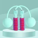 Cordless Skipping For Fitness No Tangles Speed Cordless Skipping Unisex Portable Ffitness Equipment Skip Rope Heavy Rope - Image 4