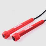 Fitness  Crossfit Skipping  Rope Cord Speed Jumping Exercise Equipment Adjustable Boxing Skipping Sport   Rope Red Balck - Image 5