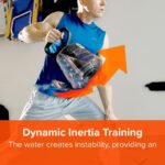 Fitness Adjustable Weight Water Bottle Dumbbells - Image 4