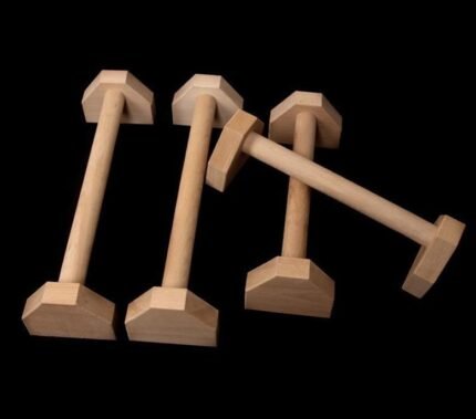 Push-up Stand Wooden Single Parallel Bars Inverted Stand Practice Push-up Stand