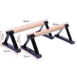 Push-up Bracket Beech Inverted Small Parallel Bars - Image 3