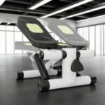 Mini Stepper With Resistance Bands And Adjustable Height For Exercise At Home - Image 3