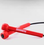 Fitness  Crossfit Skipping  Rope Cord Speed Jumping Exercise Equipment Adjustable Boxing Skipping Sport   Rope Red Balck - Image 4