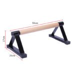 Push-up Bracket Beech Inverted Small Parallel Bars - Image 5