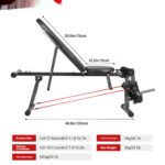 Dumbbell Bench Foldable Adjustable Indoor Fitness Chair - Image 3
