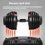 Adjustable 15 Gear Men's Dumbbell Adjustable